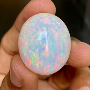 58,94 CTS Welo Opal ädelsten: Etiopisk regnbågseldopal