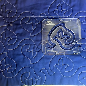 Régua de quilting de haste alta: para toda a superfície - AL 27