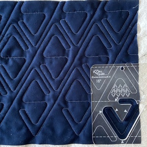 Righello per quilting a gambo alto: All over - AL 10
