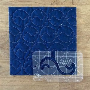 Low shank Quilting Ruler:  All over -AL 8