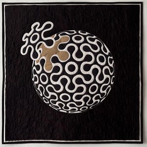 Vienna- Quilt applique pattern, modern quilt