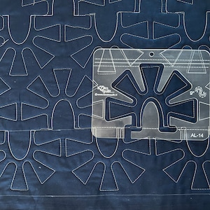 Low shank Quilting Ruler:  All over -AL 14