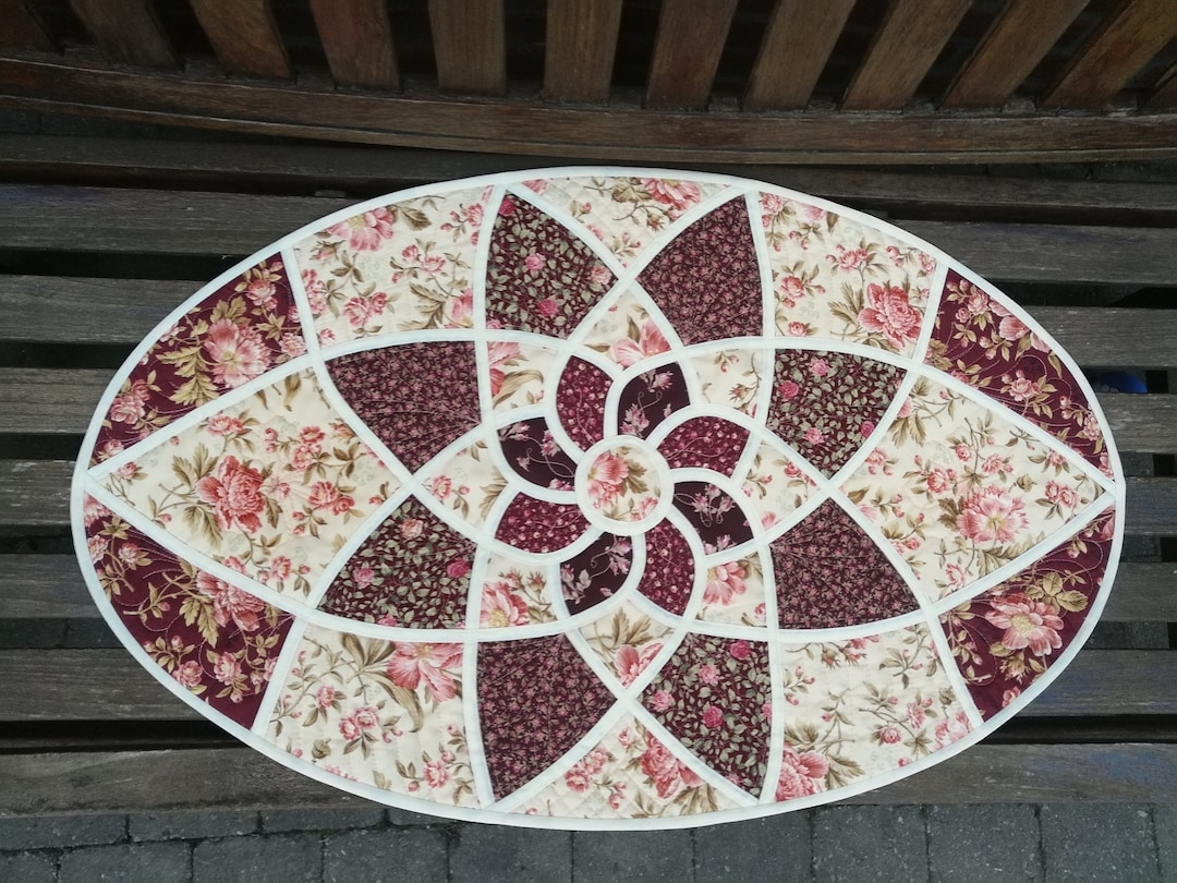 Patroon Sunny Dream tafelloper glas-in-loodtechniek