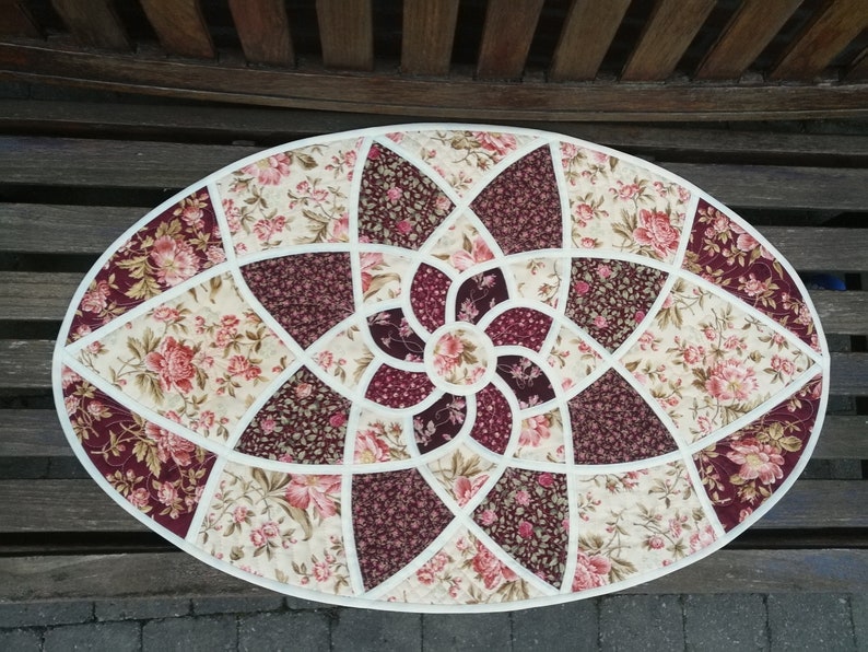 Sunny Dream 2 Tablerunner Pattern Stained Glass Technique Etsy Canada