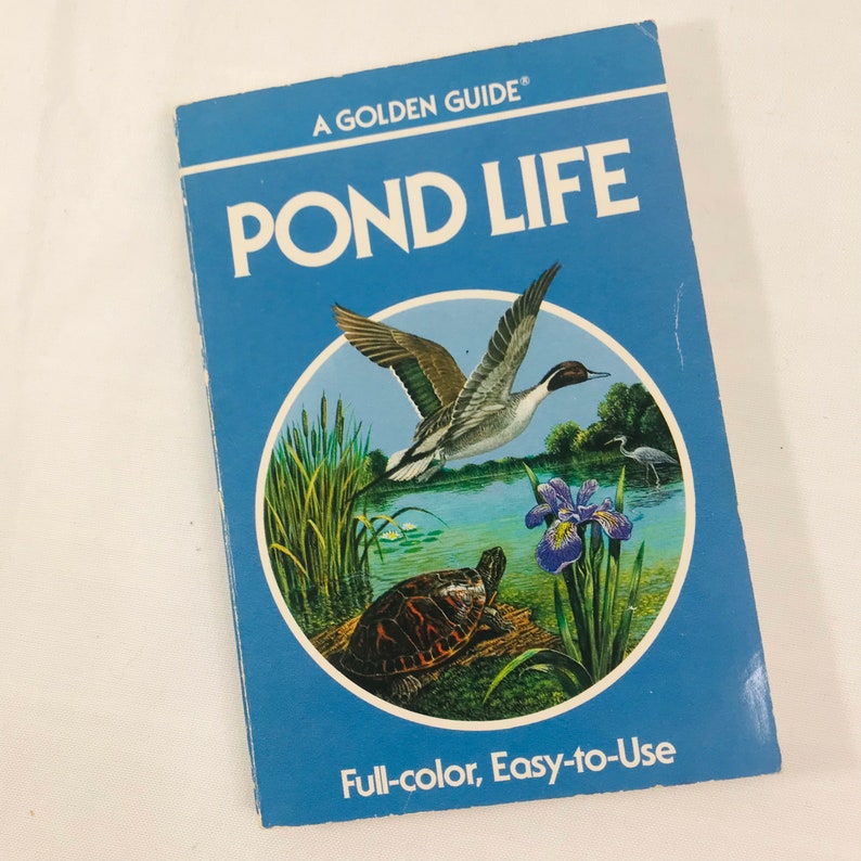 Vintage Pond Life a Golden Guide Book Etsy