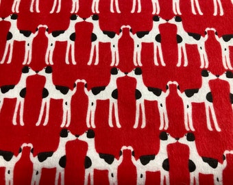 Microwavable  Corn Bags-4 sizes available.  Soft Cotton Flannel. Can Be Used Hot Or Cold. Fast shipping. RED DALMATIONS