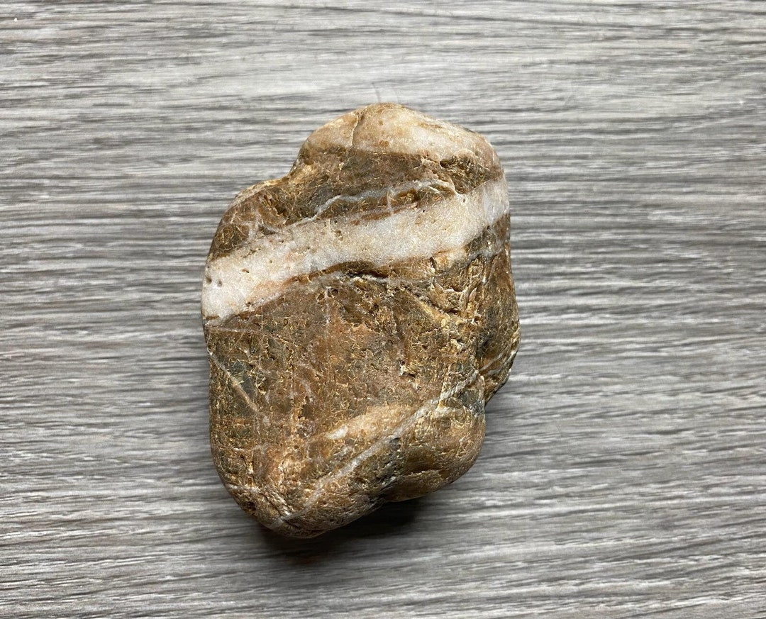 Wishing Stone Wish Stone One Line Stone Beach Stone With - Etsy