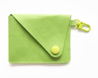 Vegan card case, SnapPap, vegan wallet, sustainable purse, card holder, vegan accessories, handmade with love
