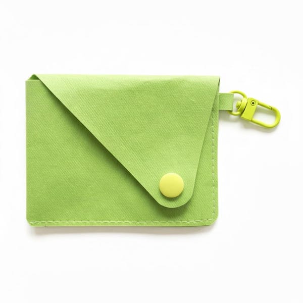 Kartenetui vegan, Snap Pap, Veganes Portemonnaie, nachhaltige Geldbörse, Kartenhalter, vegan Accessoires, Handmade with love