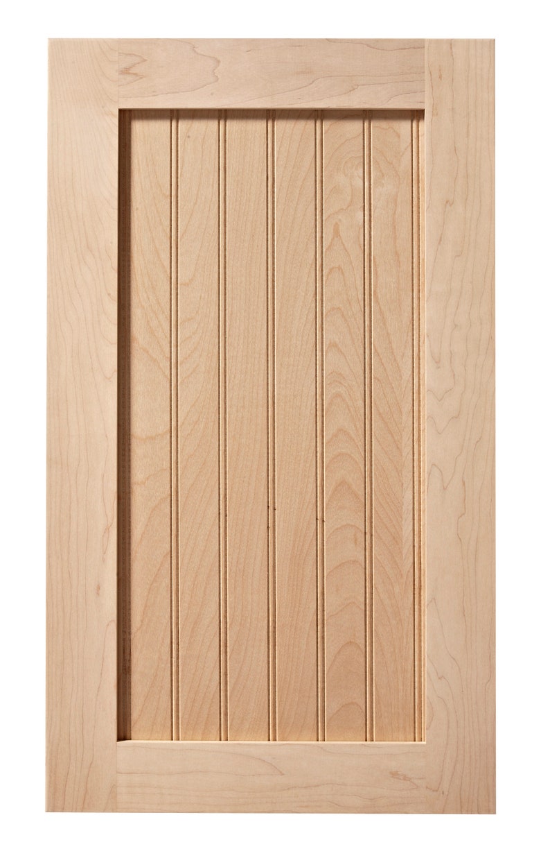 Shaker Beaded Kitchen Cabinet Doors and Drawers Unfinished | Etsy