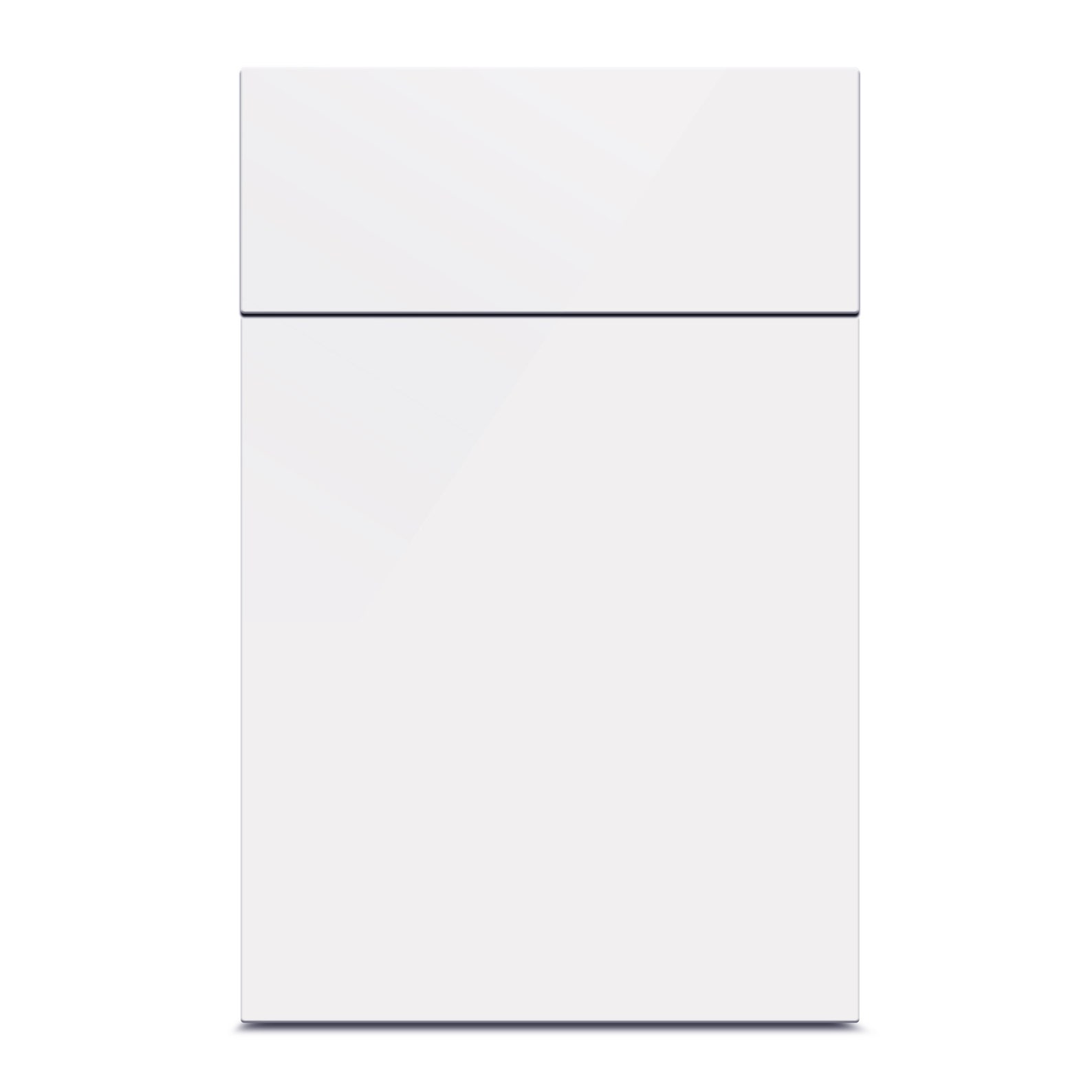 Cabinet Doors Replacement - Made-to-order White High Gloss Acrylic ...