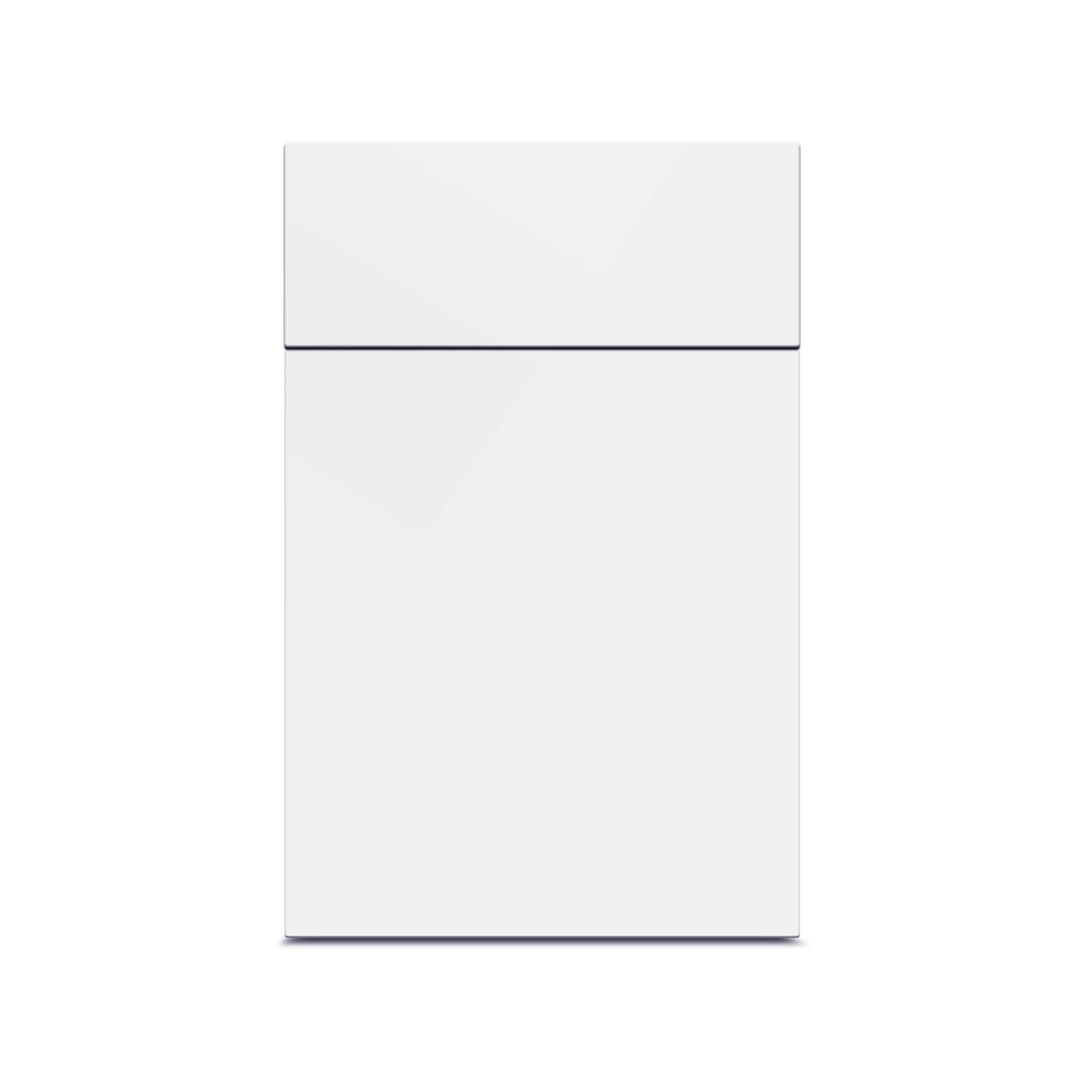 WHITE Cabinet Door Replacement - Custom Sized Kitchen Cabinet Doors ...