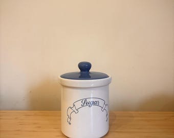 Zuccheriera in ceramica vintage da cucina