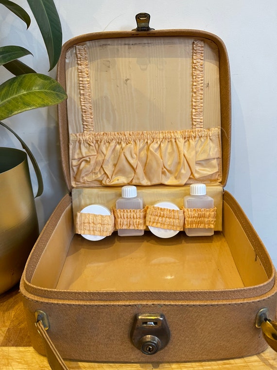 Vintage Vanity Case Vintage Leather 