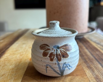 Vintage Handmade Sugar Pot