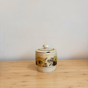 Vintage Poole Pottery ‘Sherwood’ Ceramic Sugar Bowl