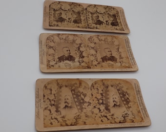 Tarjetas estereoscópicas de 1898.