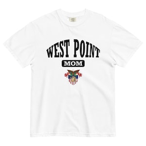 West Point Mom - Officially Licensed - T-Shirt with USMA Crest