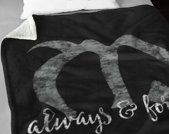 Always and Forever Mikaelson - The Originals Throw Blanket