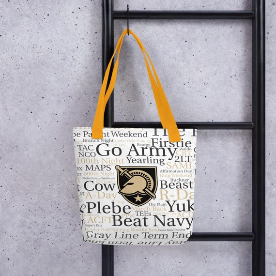 Army West Point - Officially Licensed - Word Cloud With Army Black