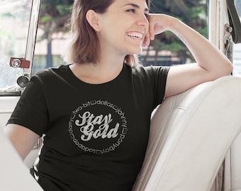 Stay Gold - The Outsiders - Short-Sleeve Unisex T-Shirt