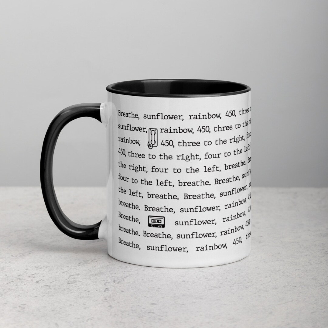 Stranger Things Breathe Rainbow Sunflower Coffee Mug Etsy