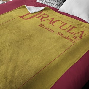 Dracula - First Edition Cover Art - Throw Blanket