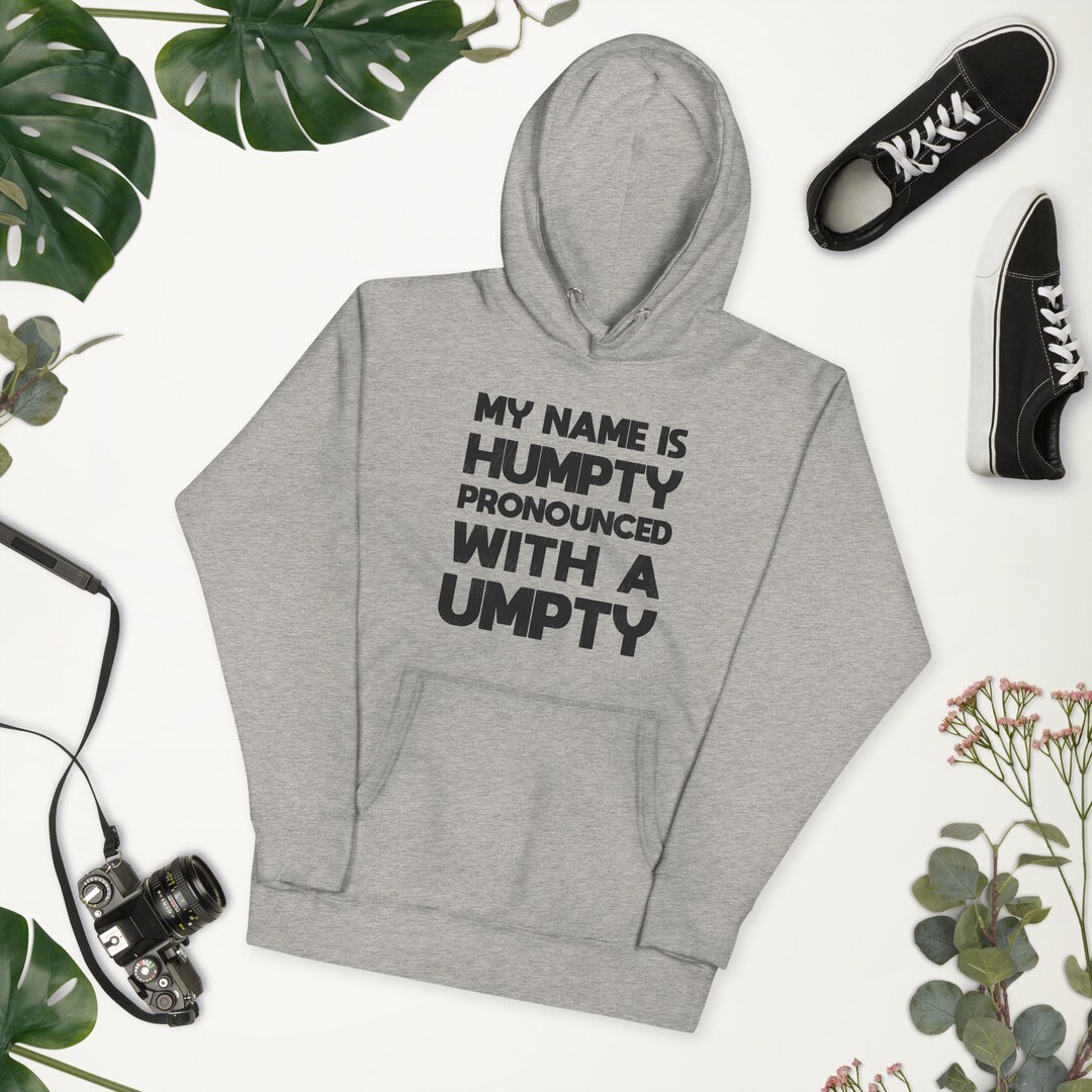 My Name is Humpty Rap Lyrics Unisex Hoodie Etsy UK