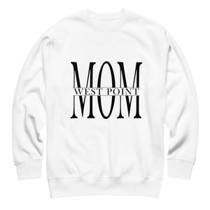 Sudadera de cuello redondo con licencia oficial de West Point Mom