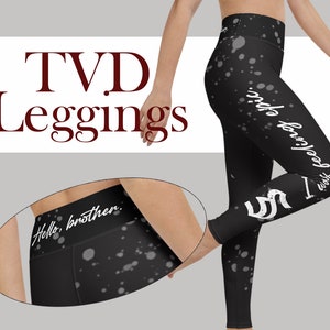 Ich habe mich episch gefühlt. - Hallo, Bruder. - TVD - Yoga Leggings