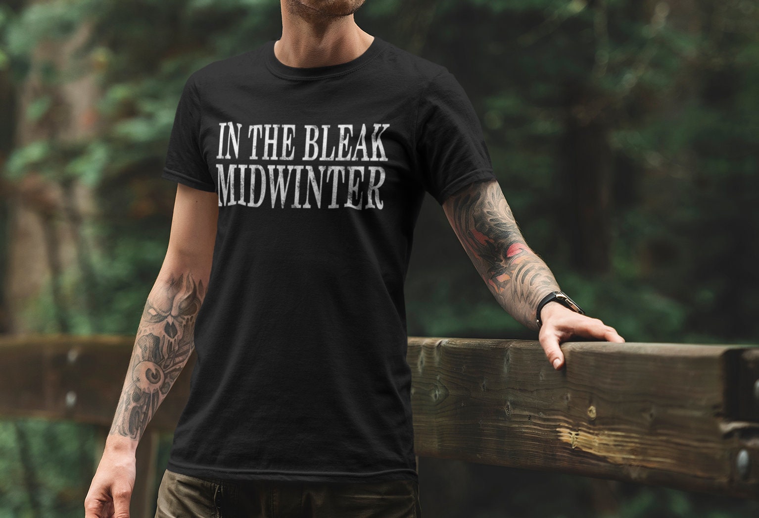 In peaky blinders, when they say, 'in the bleak midwinter,' what do they  mean?