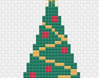 Christmas Tree Cross Stitch Pattern