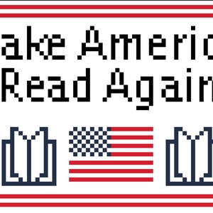 Laat Amerika het kruissteekpatroon lezen
