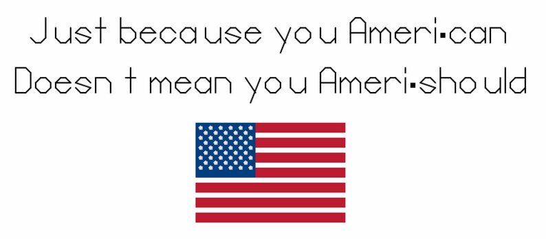 クィア・アイ アメリカン・アメリカン・スールド クロスステッチ パターン 画像 1