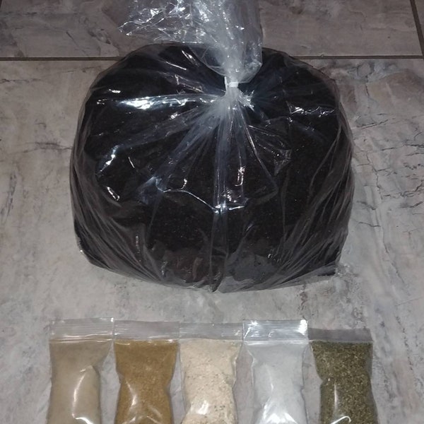 5 Lbs of Worm Castings + Bat Guano + Fish Meal + Crab Meal + Oyster Shell + Kelp