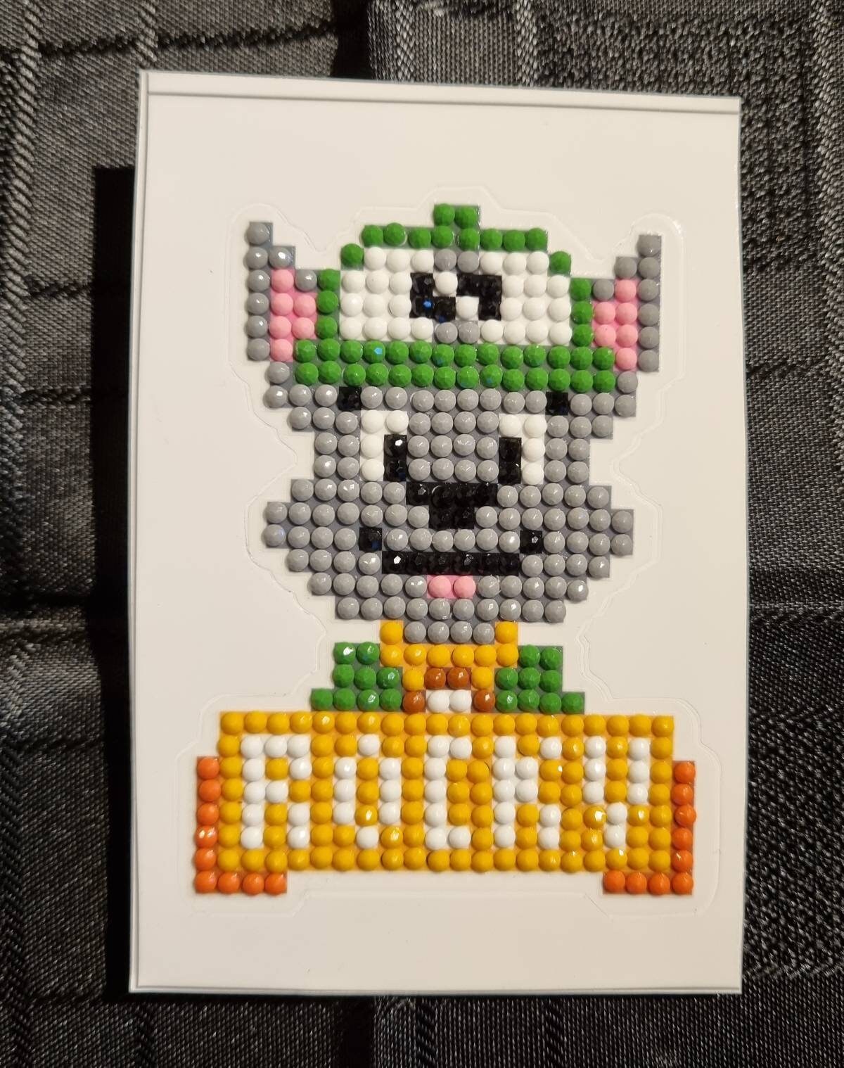Paw patrol character stickers. Diamond art/rhinestones. | Etsy