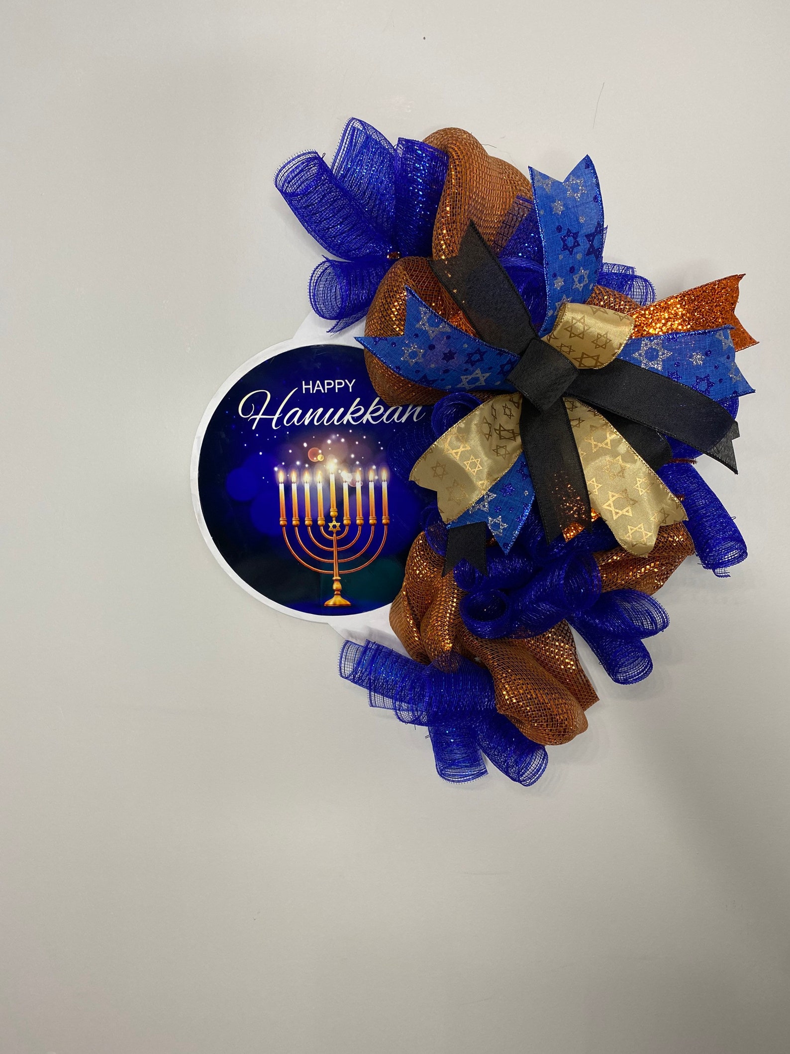 Hanukkah decoration Hanukkah House Hanukkah wreath Hanukkah Etsy