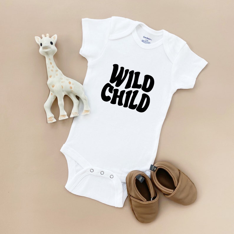 Wild Child Onesie Hipster Style Wild Child Retro Vibes Wild Child Shirt