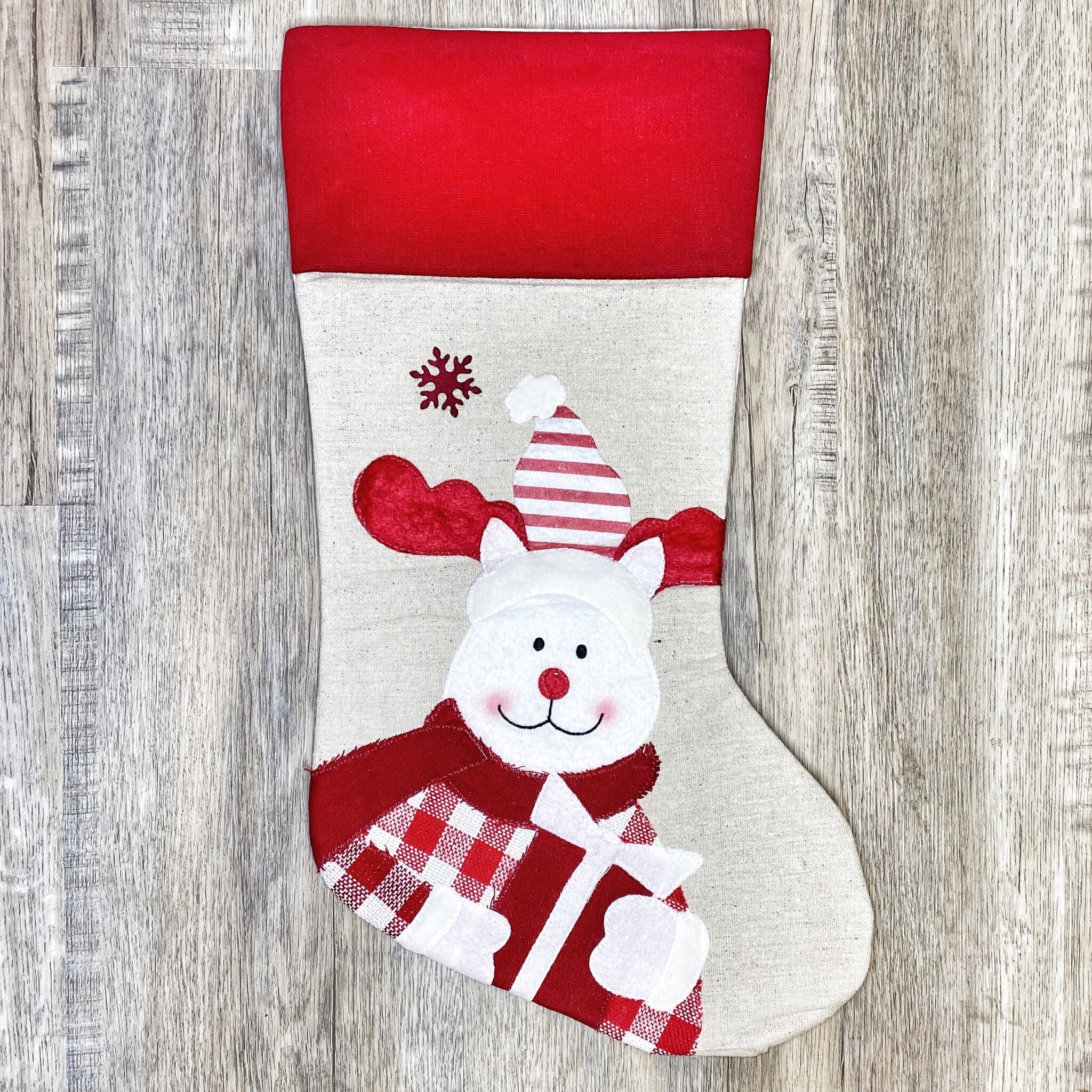 Personalized gift wrap wrapping Christmas xmas NIP Katherine stockings 2 Sheets 