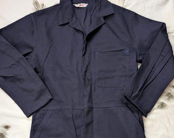 Workwear Pants / Work Coveralls / French Chore Pants / French Workwear / Size M