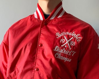 90s Oversized Coach Jacket, Vintage Black Sport Wear Jacket