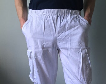 Workwear Pants / French Chore Pants / French Workwear / Bleu De Travail / Waist 31cm