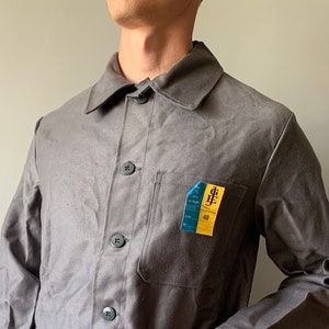 French Work Jacket / Bleu de travail / French Workwear / French Chore Coat / Size S-M