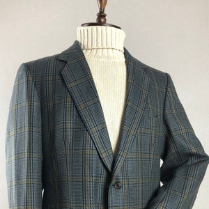 Mens Wool Blazer / Magee Jacket / Harris Tweed Jacket / Pure Wool Jacket / Size L