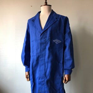 French Work Jacket / Bleu de travail / French Workwear / French Chore Coat / German Work Smock / Size XL