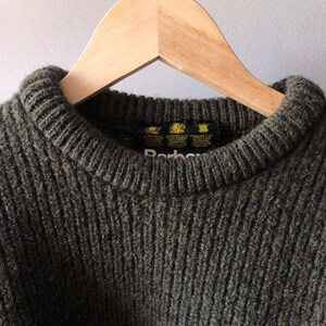 Barbour wool sweater clearance