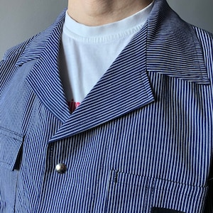 French Work Jacket / Bleu de travail / French Workwear / French Chore Coat