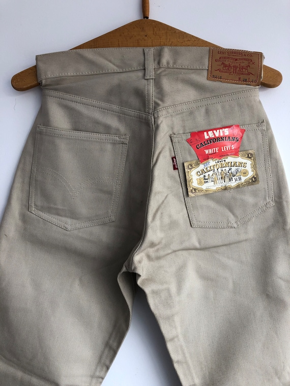 Levis Big E / Levi Strauss / White Californians / 1960s Levis Big E / Levi Strauss / White Californians / 1960s