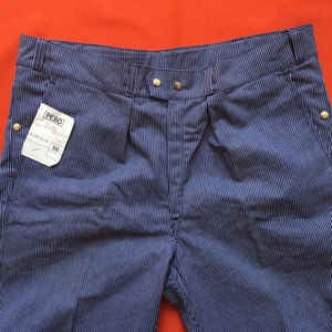 Workwear Pants / French Chore Pants / French Workwear / Bleu De Travail / Size L-XL