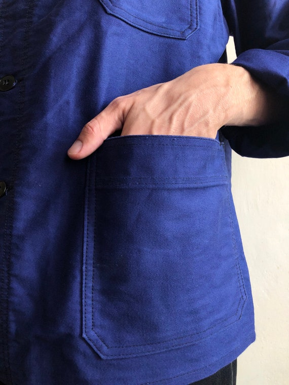 French Work Jacket / Bleu de travail / French Wor… - image 4